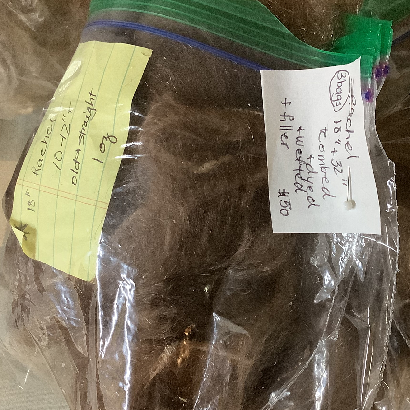 brown mohair