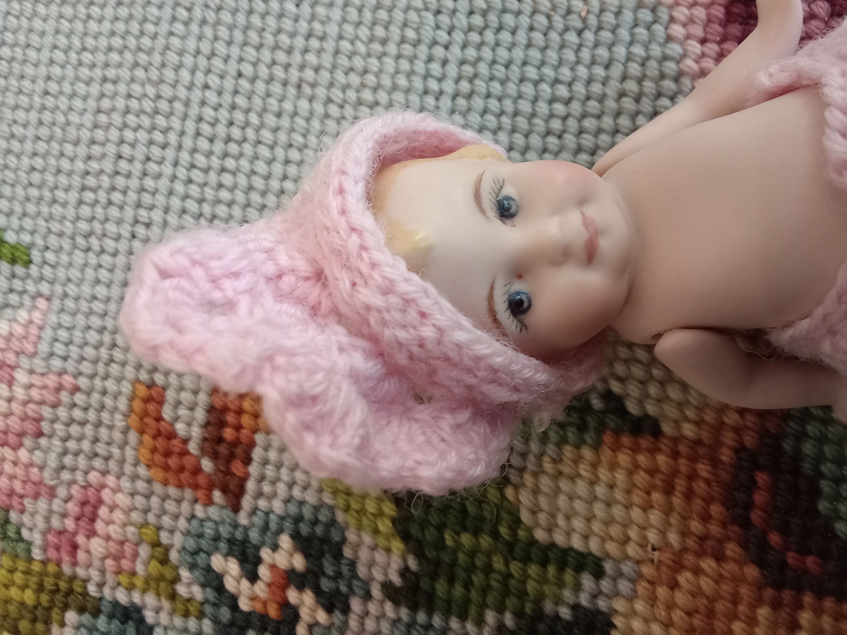 Bisque Kewpie face